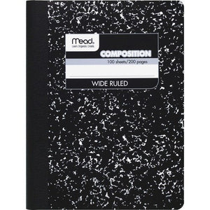 Mead Black Composition Book