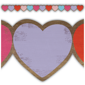 Home Sweet Classroom Hearts Border Trim