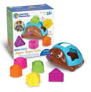 Spike the Fine Motor Hedgehog Shape Sorter