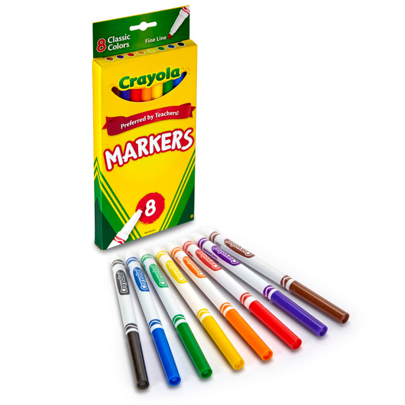 Original Drawing Markers 8 Coors Fine Tip