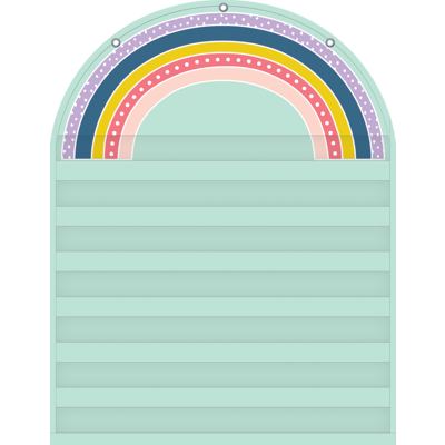 Oh Happy Day Rainbow Pocket Chart