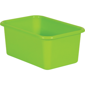 Lime Small Plastic Bin