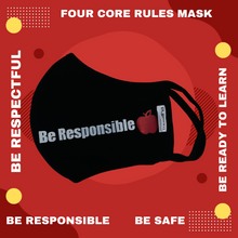 Load image into Gallery viewer, Four Core Rules Masks set of 4
