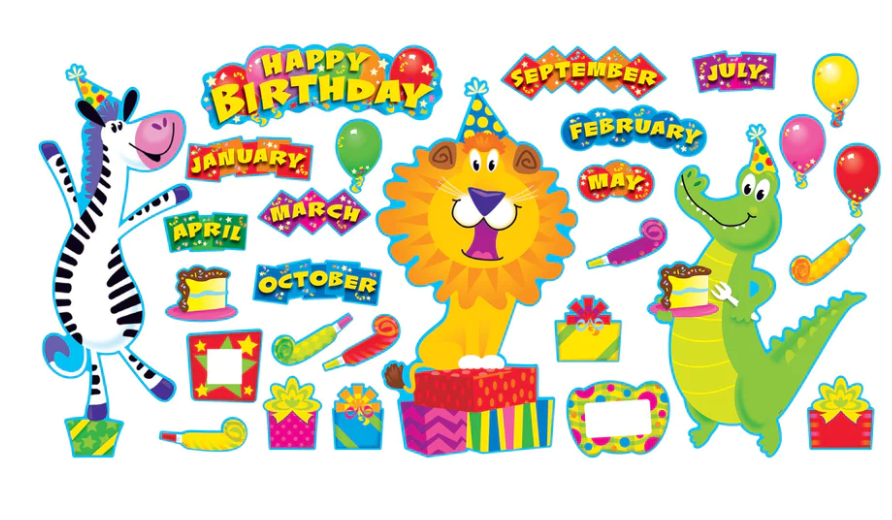 Party Pals Bulletin Board Set