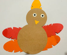 Load image into Gallery viewer, Thanksgiving Turkey Craft
