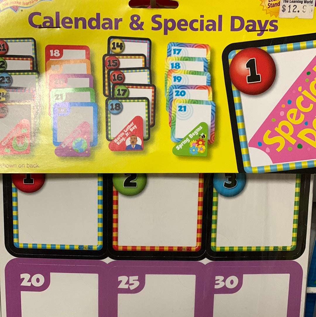 Special Calendar Markers
